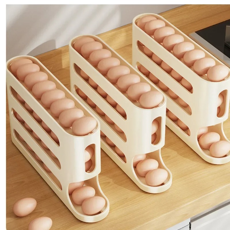 Kitchen Baking Tins - Portauova Automatico a 4 Livelli -
