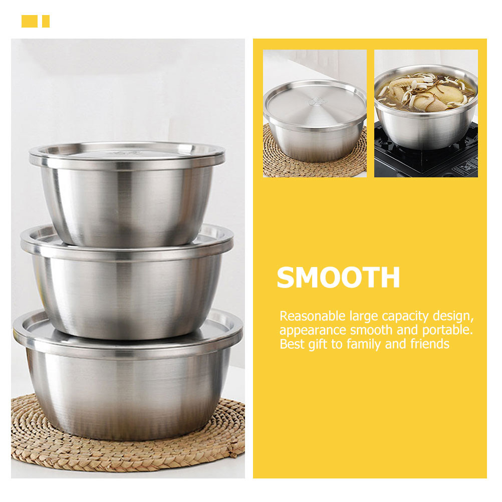 Kitchen Baking Storage Containers - Set di Ciotole per Mescolare in