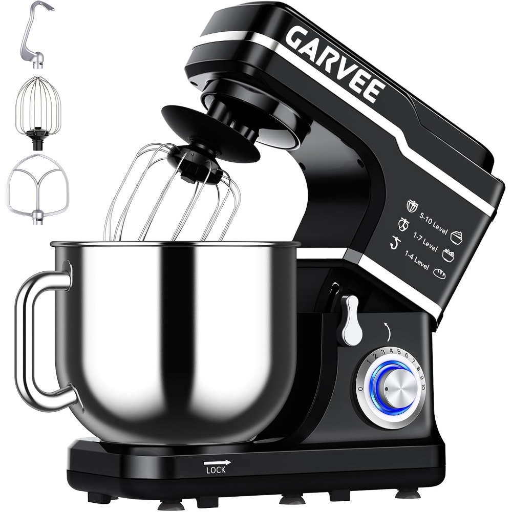 Commercial Kitchen For Baking - Garvee 110-120V, 60Hz, Ciotola in Acciaio