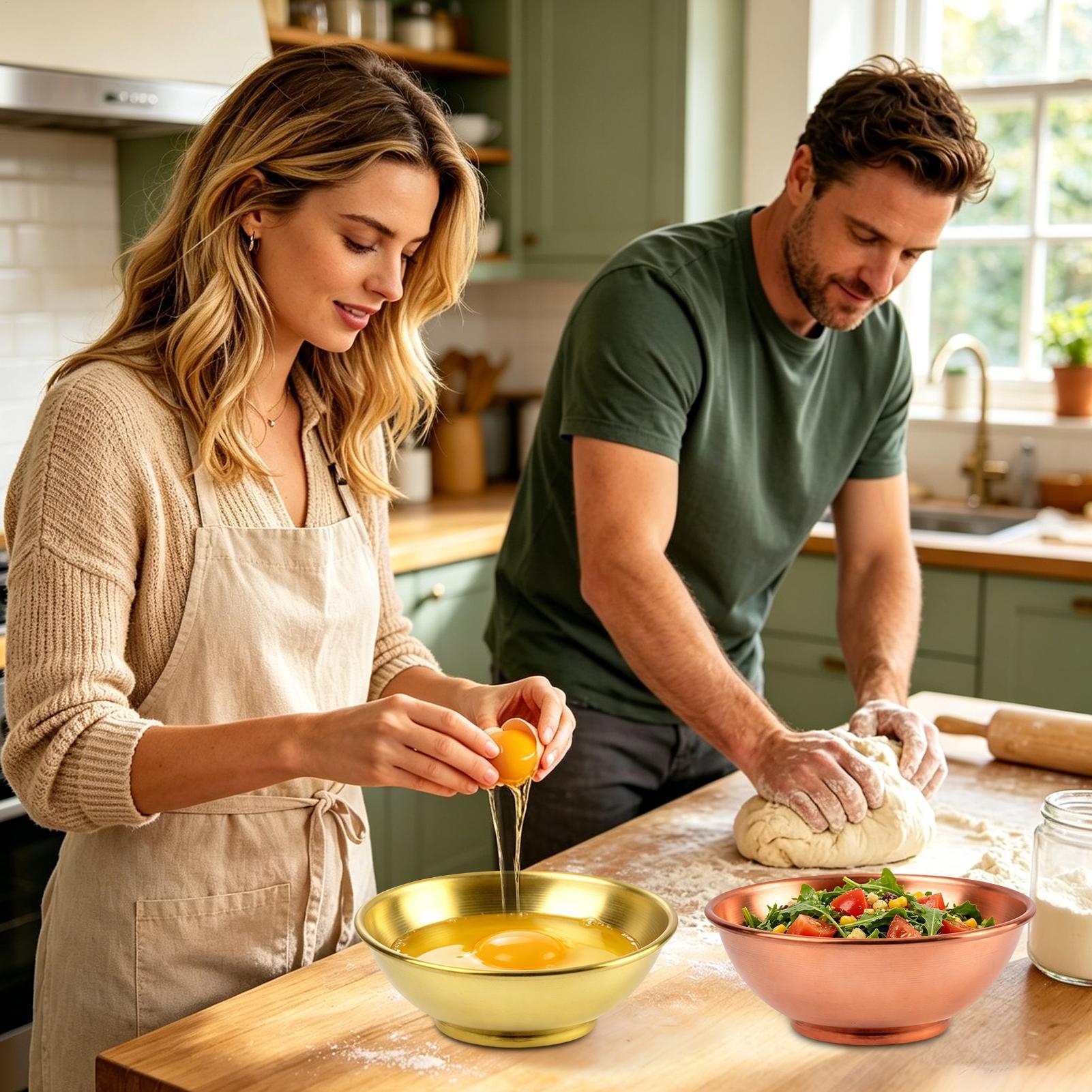Ciotole Grandi in Rame per Con - Kitchen Baking Storage Containers recensione e prezzo