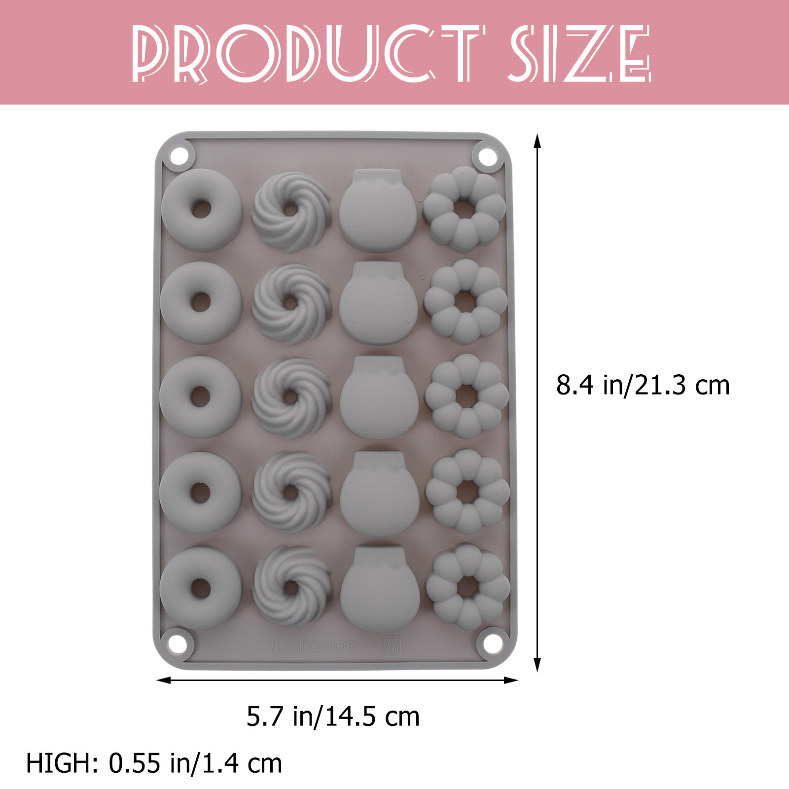 Stampo in Silicone per Mini Ci - Baking Kitchen Diy recensione e prezzo