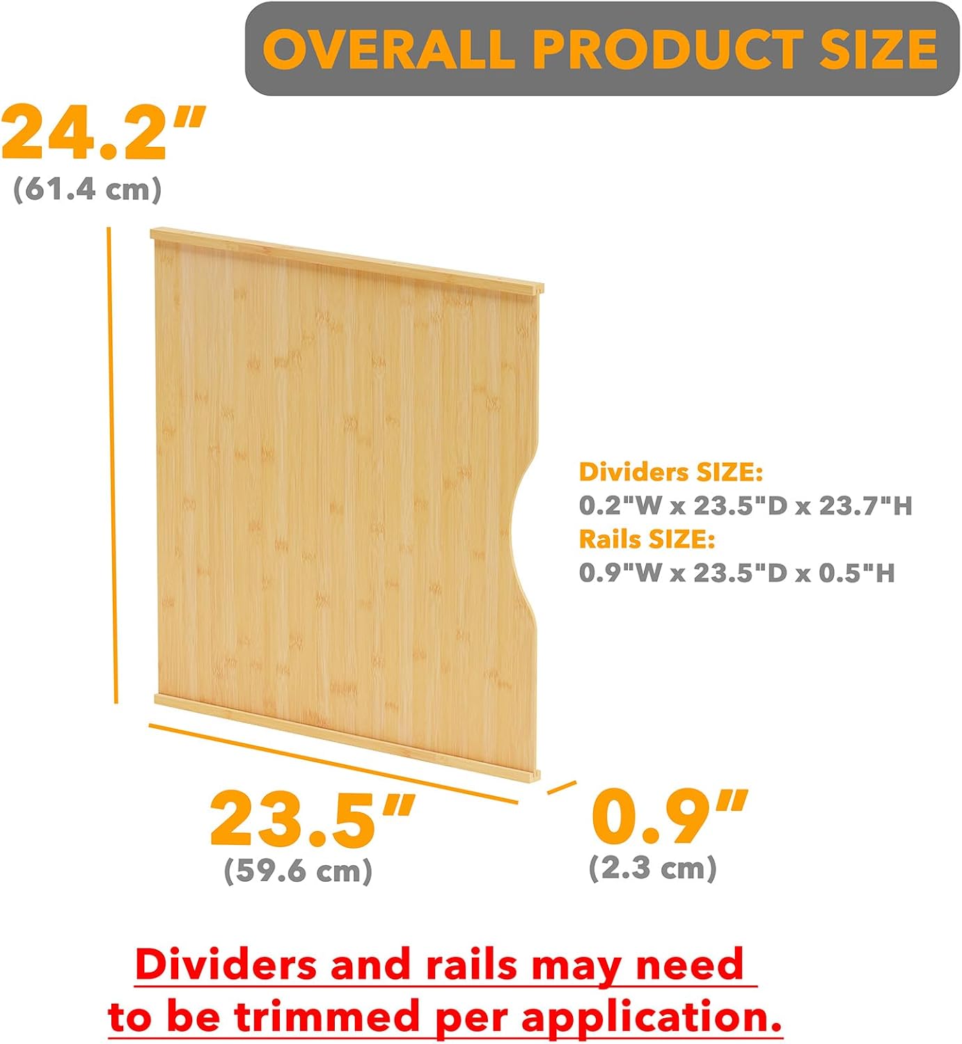 Confezione da 10 Divisori in B - Kitchen Cabinet Baking Sheet Organizer recensione e prezzo